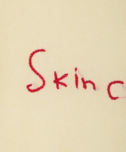leinwande（ラインヴァンド）の「【leinwande】26SS新作 Skin Contact Knitted Tee（Tシャツ/カットソー・レディース・M.Brn/LT.Blue/White/LT.Gray・ONE SIZE）」の8枚目の写真