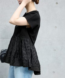 Torrazzo Donna（トラッゾドンナ）の「TORRAZZO DONNA/トラッゾドンナ ドットTシャツ（Tシャツ/カットソー）」