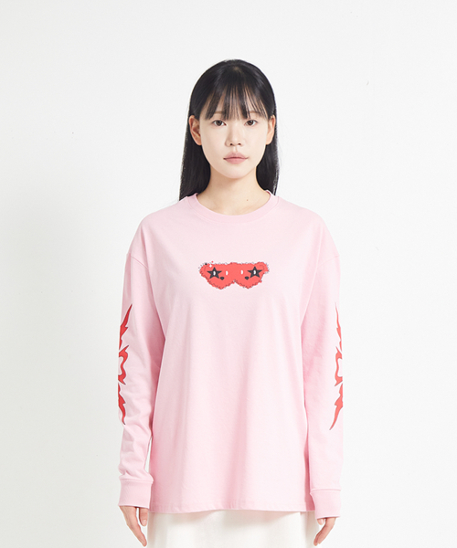 COTTONREBIRTHCLUB(コットンリバースクラブ)の「ラブトライバルTシャツ(ピンク)(Tシャツ/カットソー・レディース・その他・FREE)」の2枚目の写真