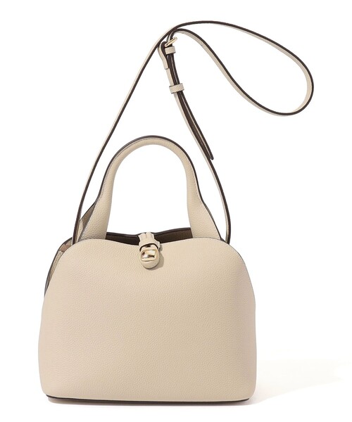 PUNTI.(プンティ)の「【別注】PUNTI. TOME ハンドバッグ(ハンドバッグ・レディース・ブラック/オフホワイト/アッシュブラウン・FREE)」の2枚目の写真