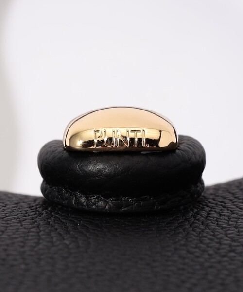 PUNTI.(プンティ)の「【別注】PUNTI. TOME ハンドバッグ(ハンドバッグ・レディース・ブラック/オフホワイト/アッシュブラウン・FREE)」の14枚目の写真