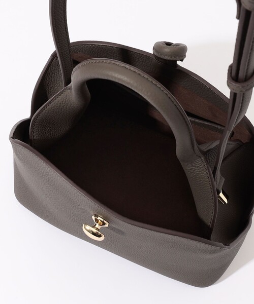 PUNTI.(プンティ)の「【別注】PUNTI. TOME ハンドバッグ(ハンドバッグ・レディース・ブラック/オフホワイト/アッシュブラウン・FREE)」の6枚目の写真