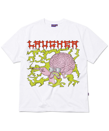 スケアードブレインTシャツ - ホワイト