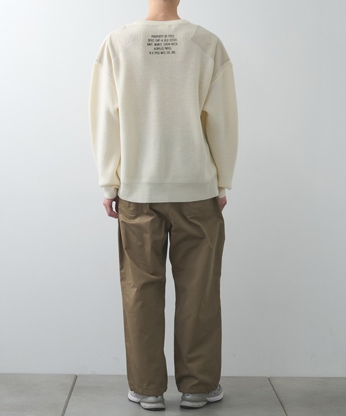 N.HOOLYWOOD（N.ハリウッド）の「【N.HOOLYWOOD】別注 COMBAT KNIT PO（ニット/セーター・メンズ・ホワイト/ブラック・40/42）」の5枚目の写真