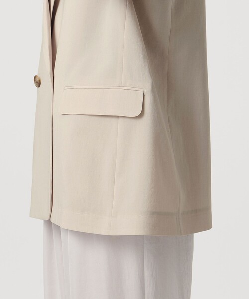MARW UNITED ARROWS(マルゥ ユナイテッドアローズ)の「<MARW UNITED ARROWS>ショートスリーブ ダブル ジャケット(テーラードジャケット・レディース・ベージュ/ブラック・38/36)」の13枚目の写真