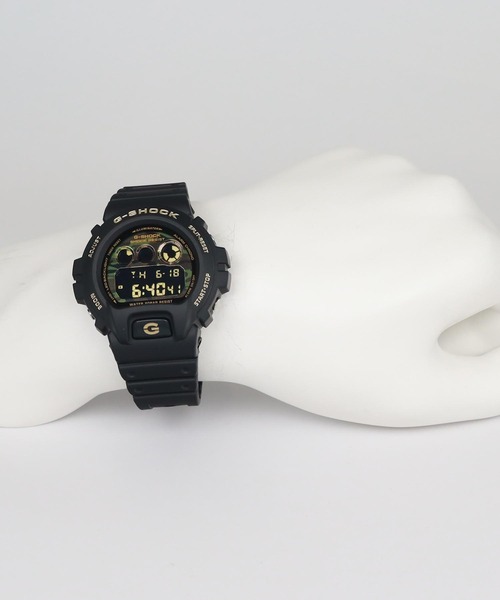 G-SHOCK(ジーショック)の「BOLD CAMO Series / DW-6900CF-1JF(デジタル腕時計・メンズ・ブラック×ゴールド・FREE)」の13枚目の写真