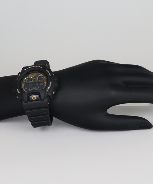 G-SHOCK(ジーショック)の「BOLD CAMO Series / DW-6900CF-1JF(デジタル腕時計・メンズ・ブラック×ゴールド・FREE)」の16枚目の写真