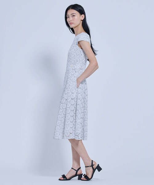 TOCCA（トッカ）の「MISS DAHLIA ドレス（ワンピース・レディース・ライラック系7/アイボリー系7・2/0）」の10枚目の写真