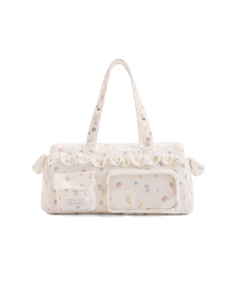 River Pocket Tote Bag [White]