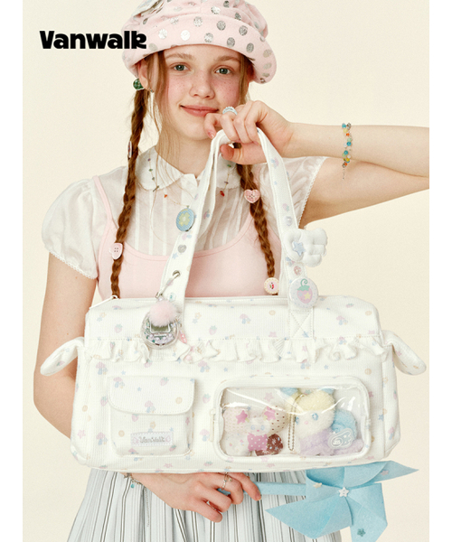 VANWALK（バンウォーク）の「River Pocket Tote Bag [White]（ショルダーバッグ・レディース・ホワイト・FREE）」の3枚目の写真