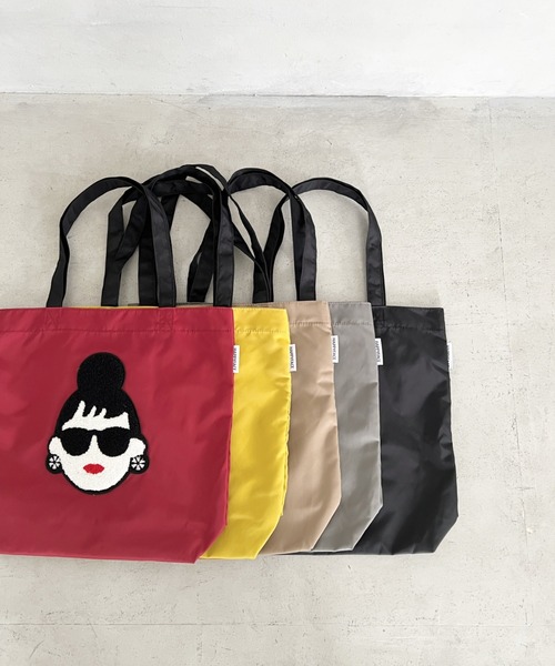 HAPPY FACE(ハッピーフェイス)の「EMMA 顔相良刺?新トート BK(トートバッグ・レディース・ブラック・ONE SIZE)」の18枚目の写真