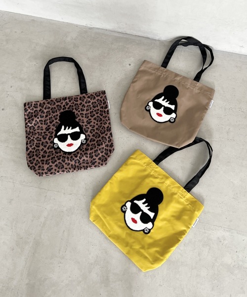 HAPPY FACE(ハッピーフェイス)の「EMMA 顔相良刺?新トート BK(トートバッグ・レディース・ブラック・ONE SIZE)」の20枚目の写真