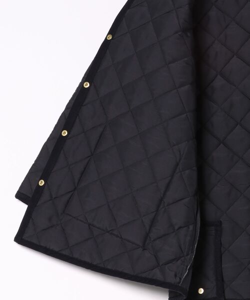 Traditional Weatherwear(トラディショナルウェザーウェア)の「ARKLEY A-LINE MIDDLE(ダウンジャケット/コート・レディース・ブラック×ブラック・36/34)」の15枚目の写真