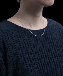 YArKA | 【YArKA/ヤーカ】helix chain narrow necklace [TOLN40] / 螺旋フラットチェーン細ネックレス(ネックレス)