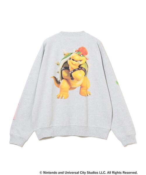 BEAMS（ビームス）の「ザ・スーパーマリオギャラクシー・ムービー / CHARACTER SWEAT（Tシャツ/カットソー・メンズ・ブラック/グレー・L/M/S）」の7枚目の写真