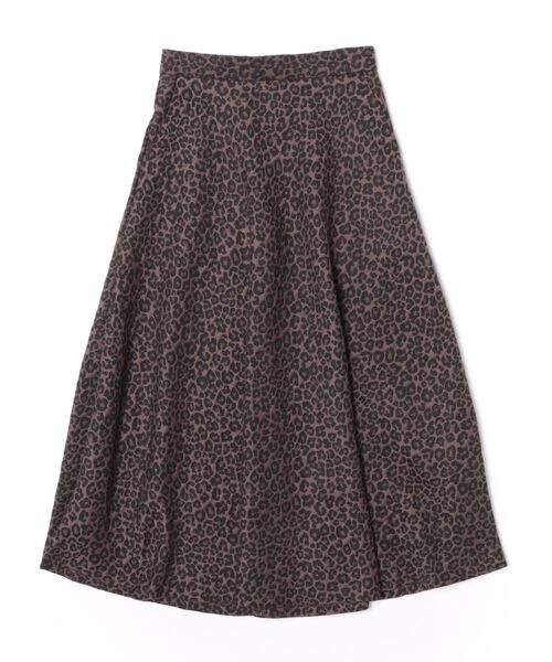 DRESSLAVE(ドレスレイブ)の「【B7/ベーセッツ】leopard jacquard skirt(レオパードジャカードスカート)(スカート・レディース・ブラウン・38/36)」の12枚目の写真