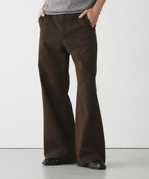 Adoon plain | SLIM CURVED DESIGN CHINO PANTS / スリムカーブデザインストレートチノパンツ(チノパンツ)