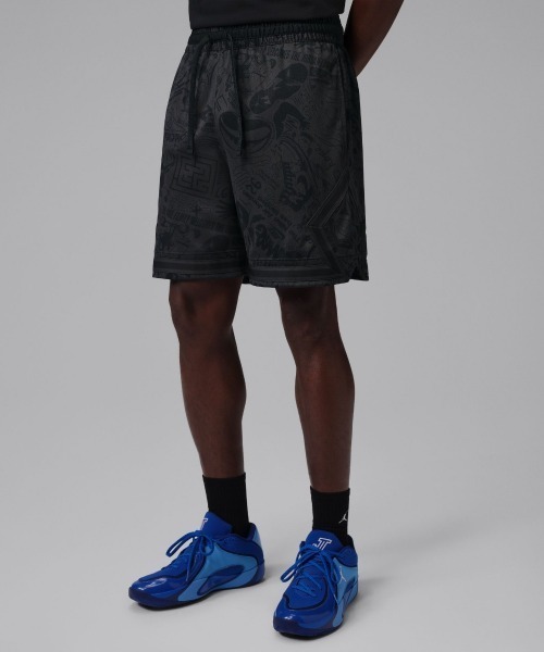 JORDAN BRAND（ジョーダンブランド）の「JORDAN BRAND Dri-Fit Diamond Shorts（ジョーダンブランド Dri-FIT ダイアモンド ショートパンツ）（その他パンツ・メンズ・ホワイト系/ブラック系・SMALL/MEDIUM/LARGE/X-LARGE）」の9枚目の写真