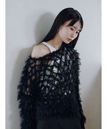 handmade shaggy knit