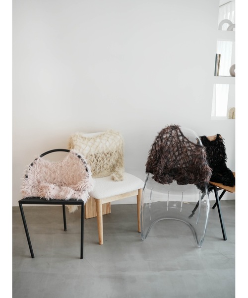 Katrin TOKYO(カトリーントーキョー)の「handmade shaggy knit(ニット/セーター・レディース・ブラウン系その他/ブラック/ベージュ/ピンク・XS/FREE)」の7枚目の写真