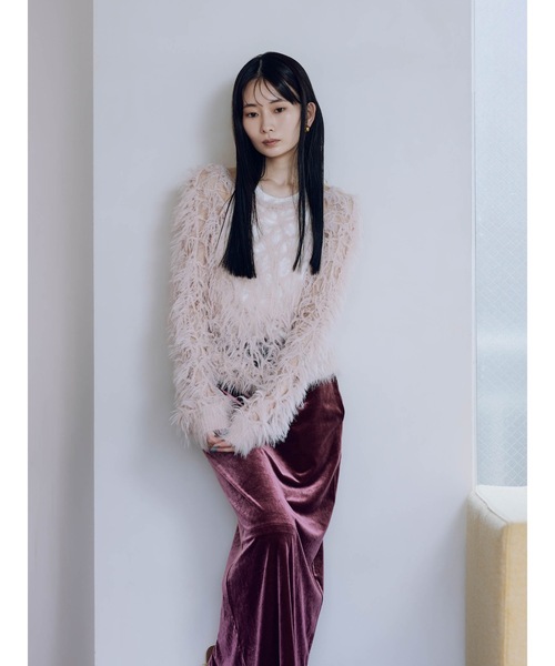 Katrin TOKYO(カトリーントーキョー)の「handmade shaggy knit(ニット/セーター・レディース・ブラウン系その他/ブラック/ベージュ/ピンク・XS/FREE)」の11枚目の写真