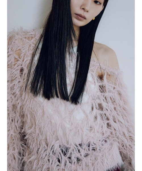 Katrin TOKYO(カトリーントーキョー)の「handmade shaggy knit(ニット/セーター・レディース・ブラウン系その他/ブラック/ベージュ/ピンク・XS/FREE)」の16枚目の写真