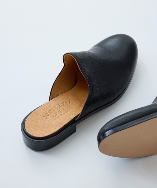 ARCOLLETTA PADRONE(アルコレッタ パドローネ)の「【ARCOLLETTA PADRONE】CUT OFF SLIP ON TK8394-2101-24A(スリッポン・メンズ・ブラック・40/41/42)」の4枚目の写真