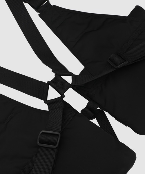 COMME des GARCONS HOMME(コム デ ギャルソン・オム)の「NYLON TWILL WEIST-LIG BAG(ボディバッグ/ウエストポーチ・メンズ・ブラック・ONE SIZE)」の3枚目の写真