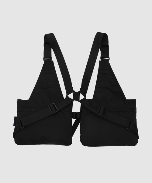 COMME des GARCONS HOMME(コム デ ギャルソン・オム)の「NYLON TWILL WEIST-LIG BAG(ボディバッグ/ウエストポーチ・メンズ・ブラック・ONE SIZE)」の2枚目の写真