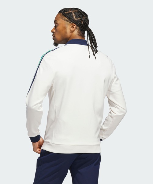 adidas(アディダス)の「オリジナルスゴルフ 3st HZ スウエット【adidas Golf/アディダスゴルフ】(スウェット・メンズ・ホワイト・X-LARGE/XX-LARGE/3XL/LARGE/MEDIUM/SMALL)」の2枚目の写真