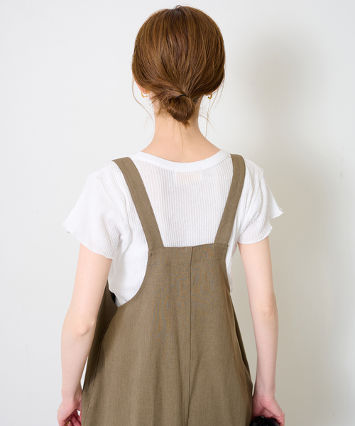 CAROUSE LAMBRA(ケラウズランブラ)の「《追加》CaRouseLamBRa/ケラウズランブラ シアーリブTシャツ 261-466SO(Tシャツ/カットソー・レディース・ホワイト/スカイブルー/ピンク・FREE)」の10枚目の写真
