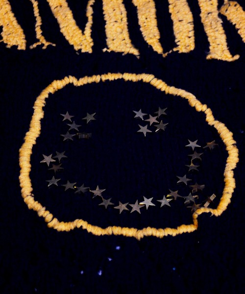 amok（アモク）の「SMILE KNIT（ニット/セーター・メンズ・ブラック/レッド・M/S）」の15枚目の写真