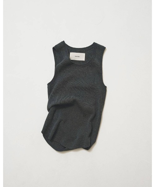TODAYFUL Roundhem Knit Tanktop — трикотажный топ