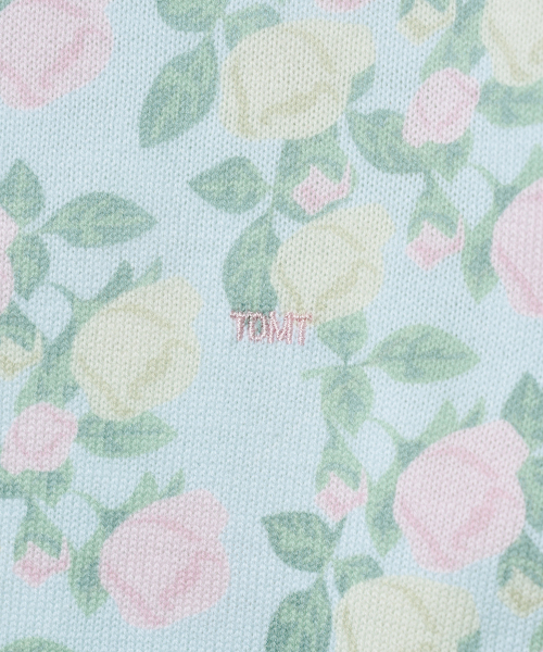 TTUDEMENT（トュードメント）の「ROSE PRINTED CARDIGAN_LIGHT BLUE（カーディガン/ボレロ・レディース・その他・FREE）」の6枚目の写真