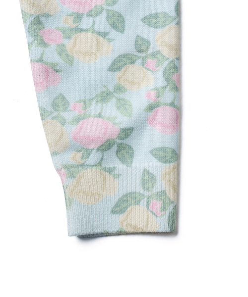 TTUDEMENT（トュードメント）の「ROSE PRINTED CARDIGAN_LIGHT BLUE（カーディガン/ボレロ・レディース・その他・FREE）」の8枚目の写真
