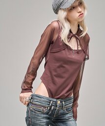 WHO'S WHO gallery | ホールネックドッキングトップス(Tシャツ/カットソー)