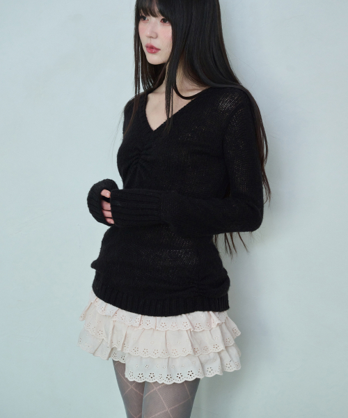 REISE MIYA（レイズミヤ）の「リリフリルスカート [ベイビーピンク]（スカート・レディース・その他・SMALL/MEDIUM）」の5枚目の写真