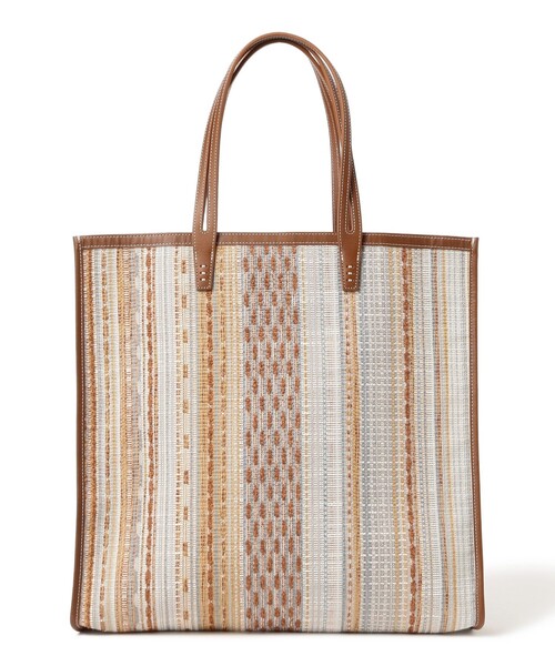 Demi-Luxe BEAMS(デミルクス ビームス)の「A VACATION / ROCK2 CINNAMON トートバッグ(トートバッグ・レディース・ブラウン系その他・ONE SIZE)」の1枚目の写真