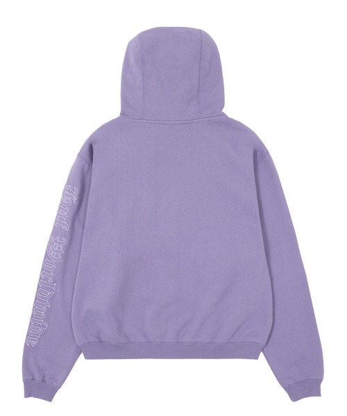 HUF(ハフ)の「OLYMPIA FULL ZIP HOODIE(パーカー・メンズ・ブラック/パープル/カモフラージュ・S/M/L/XL)」の8枚目の写真