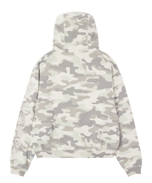 HUF(ハフ)の「OLYMPIA FULL ZIP HOODIE(パーカー・メンズ・ブラック/パープル/カモフラージュ・S/M/L/XL)」の10枚目の写真
