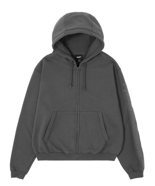 HUF(ハフ)の「OLYMPIA FULL ZIP HOODIE(パーカー・メンズ・ブラック/パープル/カモフラージュ・S/M/L/XL)」の5枚目の写真