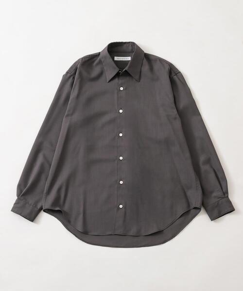 URBAN RESEARCH(アーバンリサーチ)の「WASHABLE WOOL REG SHIRTS(シャツ/ブラウス・メンズ・チェック/ネイビー/グレー・MEDIUM/LARGE)」の2枚目の写真