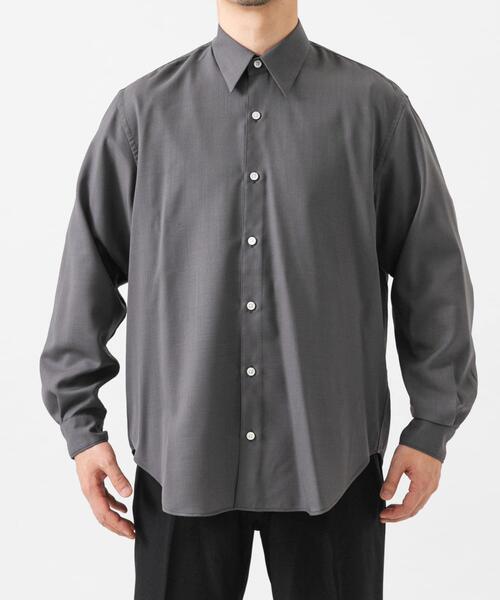 URBAN RESEARCH(アーバンリサーチ)の「WASHABLE WOOL REG SHIRTS(シャツ/ブラウス・メンズ・チェック/ネイビー/グレー・MEDIUM/LARGE)」の8枚目の写真