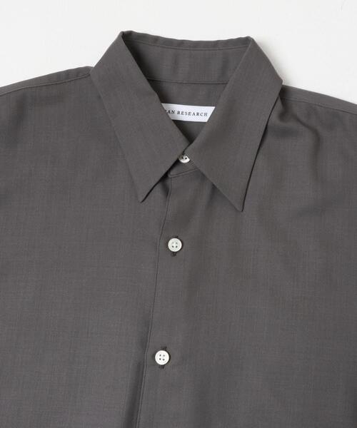URBAN RESEARCH(アーバンリサーチ)の「WASHABLE WOOL REG SHIRTS(シャツ/ブラウス・メンズ・チェック/ネイビー/グレー・MEDIUM/LARGE)」の12枚目の写真