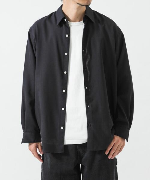 URBAN RESEARCH(アーバンリサーチ)の「WASHABLE WOOL REG SHIRTS(シャツ/ブラウス・メンズ・チェック/ネイビー/グレー・MEDIUM/LARGE)」の13枚目の写真