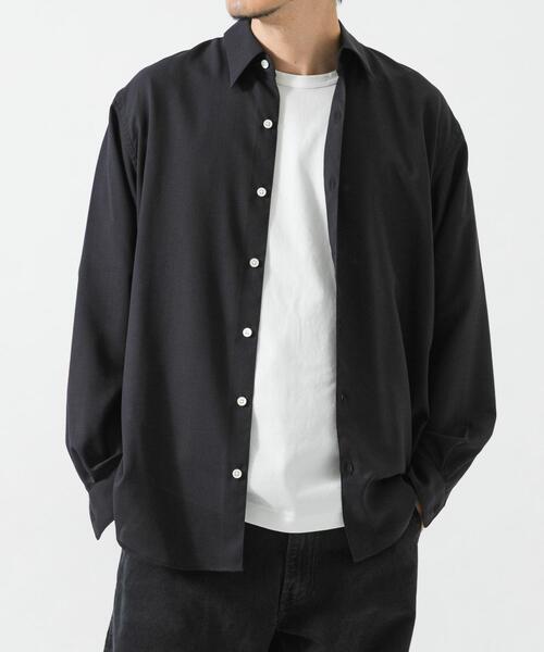 URBAN RESEARCH(アーバンリサーチ)の「WASHABLE WOOL REG SHIRTS(シャツ/ブラウス・メンズ・チェック/ネイビー/グレー・MEDIUM/LARGE)」の16枚目の写真