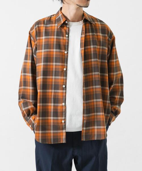 URBAN RESEARCH(アーバンリサーチ)の「WASHABLE WOOL REG SHIRTS(シャツ/ブラウス・メンズ・チェック/ネイビー/グレー・MEDIUM/LARGE)」の22枚目の写真