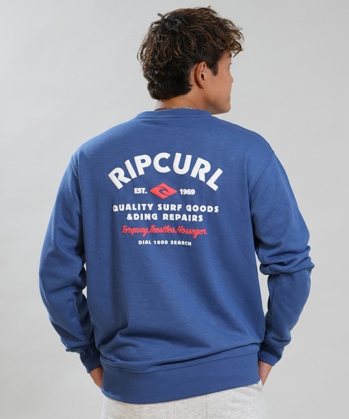 rip curl（リップカール）の「RIP CURL/リップカール スウェット RCM6F-1101（スウェット・メンズ・ネイビー/ブラック/グレー・M/L/XL）」の3枚目の写真