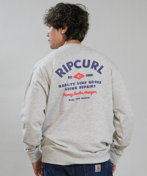 rip curl（リップカール）の「RIP CURL/リップカール スウェット RCM6F-1101（スウェット・メンズ・ネイビー/ブラック/グレー・M/L/XL）」の2枚目の写真