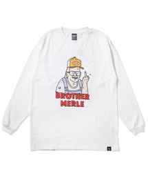 RSC×BROTHER MERLE / F〇CK おじいちゃん LS T-SHIRT(M4)